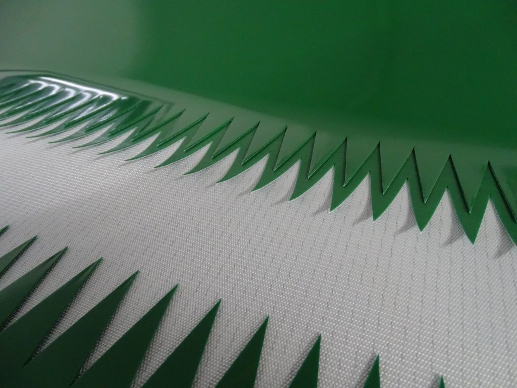 Transportband in Grün